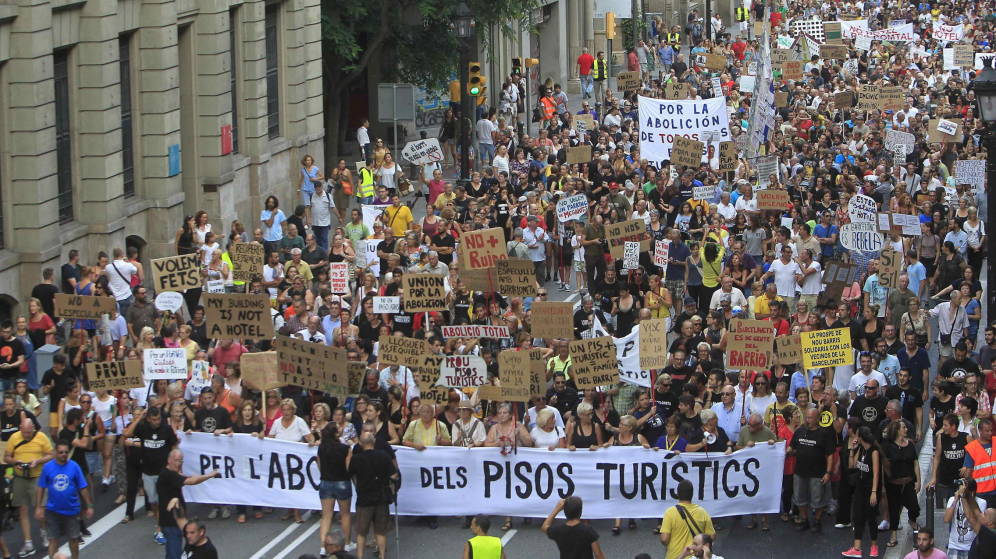 La manifestación contra los desorbitados precios del alquiler llega el 23 de noviembre a Barcelona