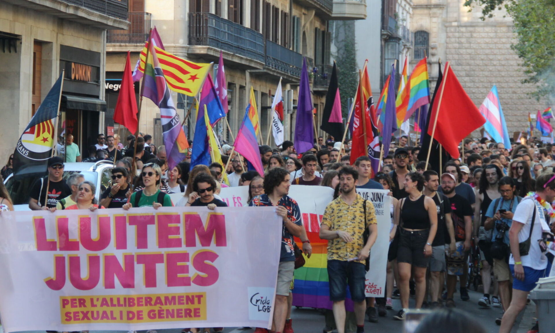 Más de 90 colectivos convocan la manifestación del Orgullo LGBTIQ+ en Barcelona