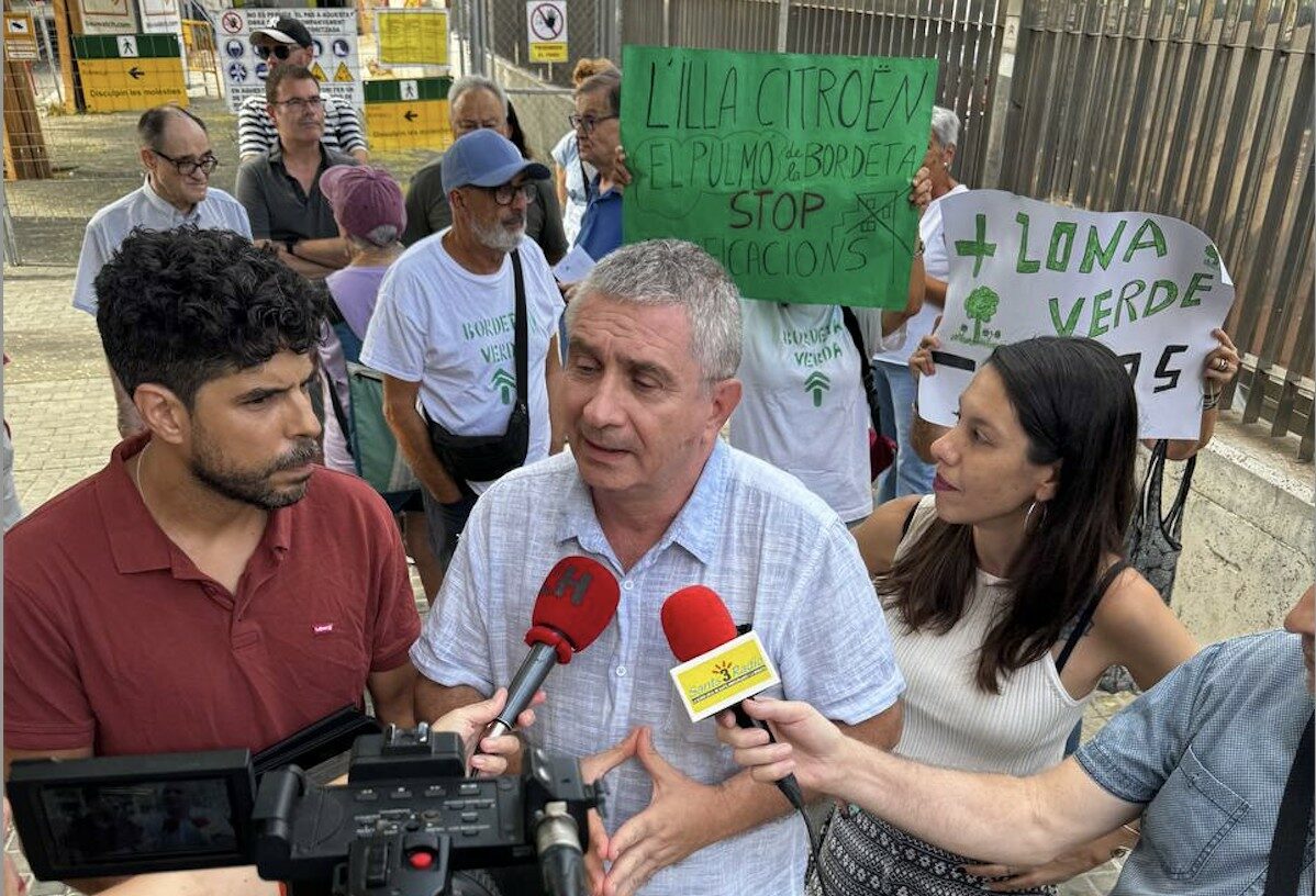 El PSC recorta zona verde en la frontera entre Barcelona y Hospitalet para favorecer a la promotora de la Illa Citroën a pesar del rechazo vecinal