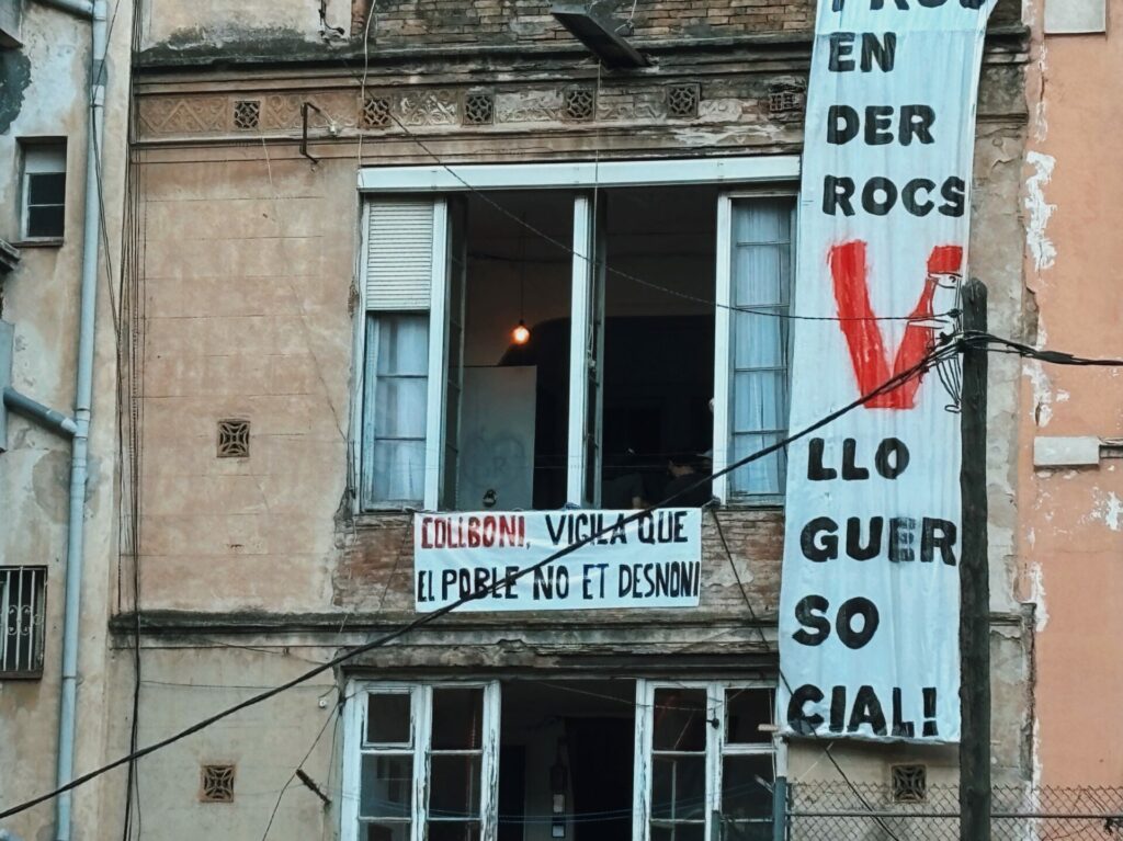 paralizado desahucio vallcarca