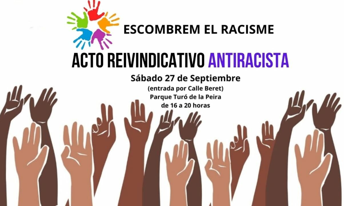 Vecindario del Turó de la Peira crea la plataforma ‘Escombrem el Racisme’