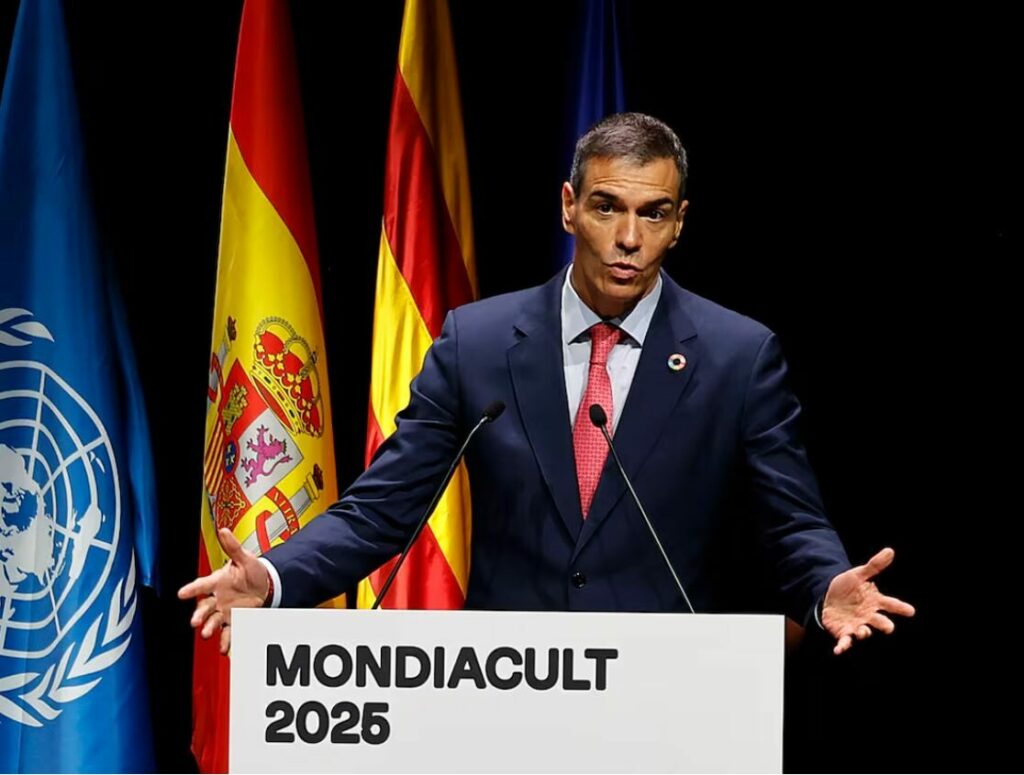 pedro sanchez acepta plan gaza trump