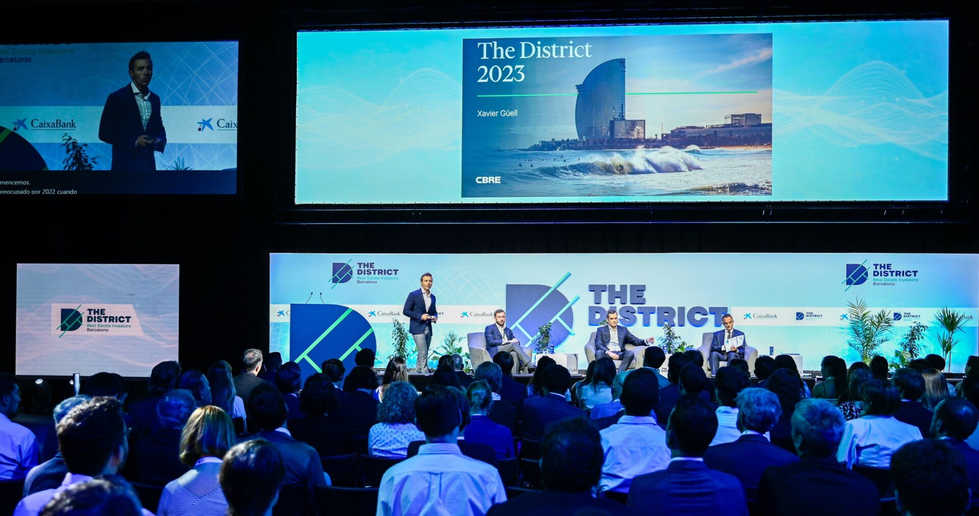 Sindicatos de vivienda denuncian los vínculos del evento inmobiliario The District y el Estado de Israel