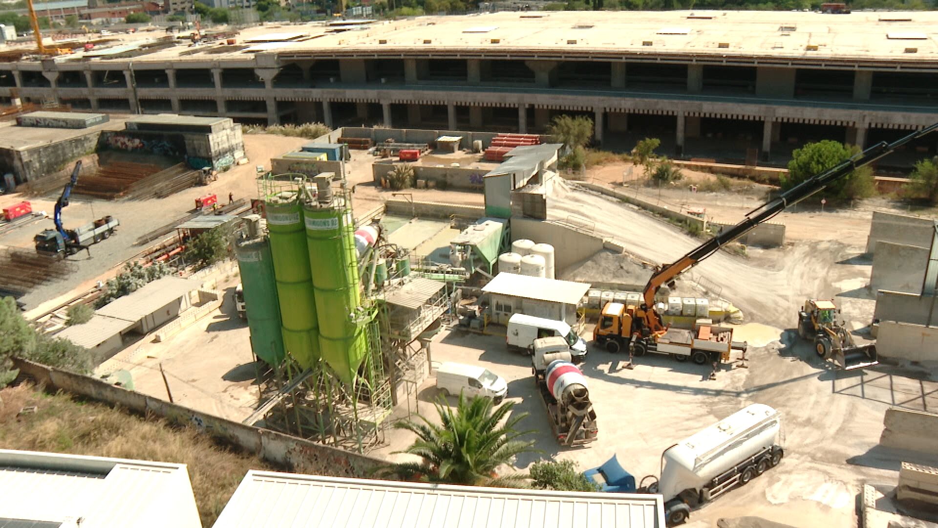 L’Ajuntament anuncia la data de tancament de la formigonera a La Sagrera, que es precintarà definitivament el 2 de desembre