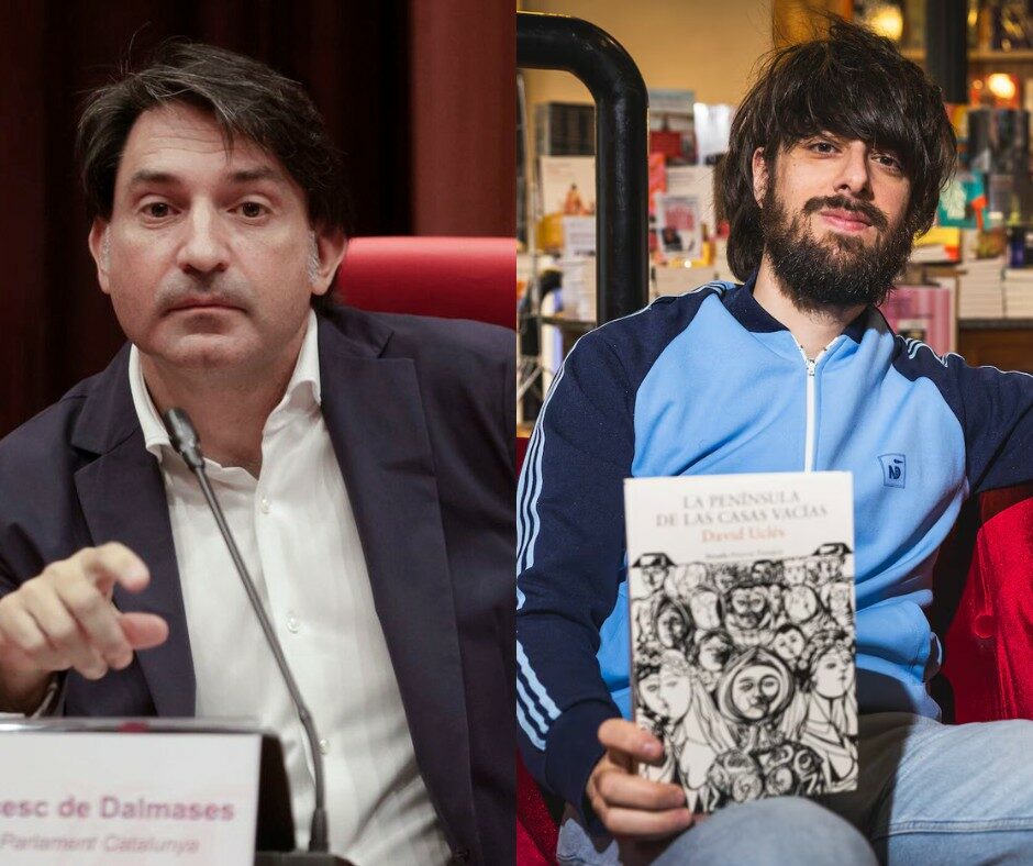 Francesc de Dalmases (Junts) carrega contra l’autor David Uclés per ser entrevistat a TV3. L’escriptor li respon amb una contundent repassada: va viure a Barcelona, escriu sobre Rodoreda i Maragall, i ha estat el més sol·licitat aquest Sant Jordi.