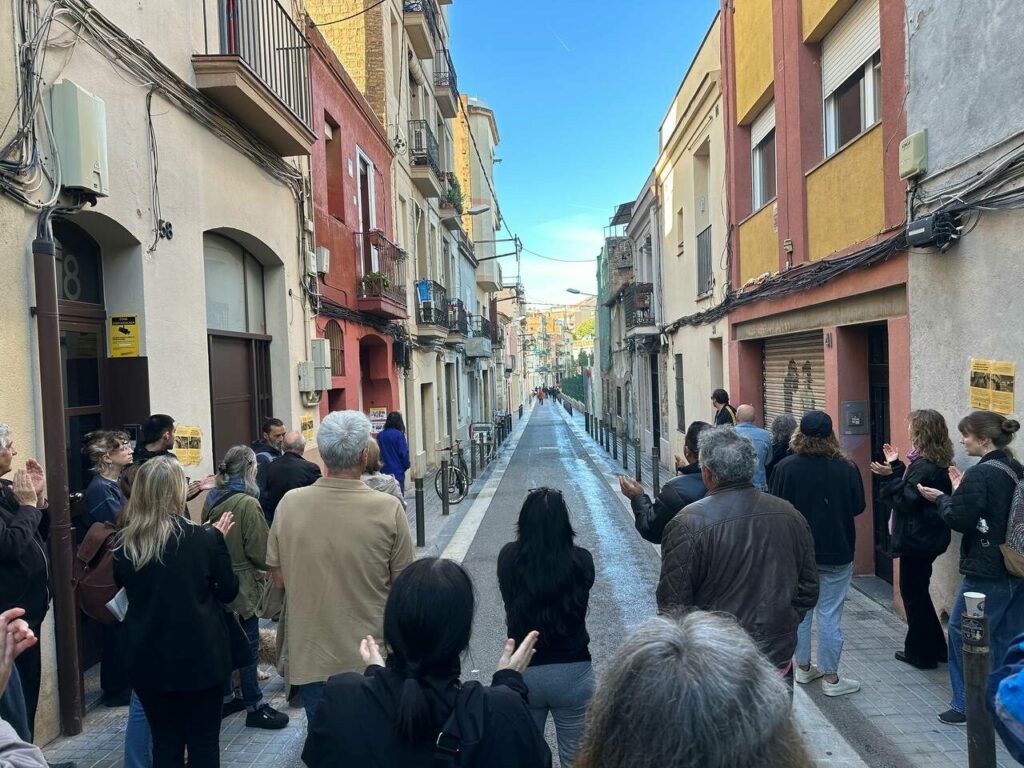 desnonament Josep Beltran Carrer Burgos Sants