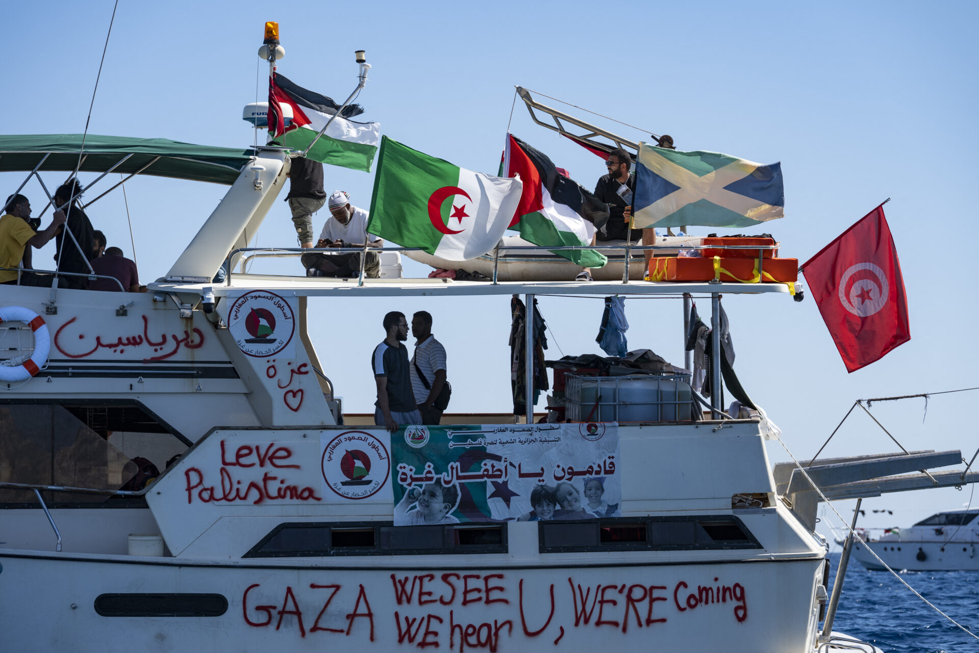 La Flotilla Global Sumud prevé llegar a Gaza el 8 de mayo con cerca de 80 embarcaciones