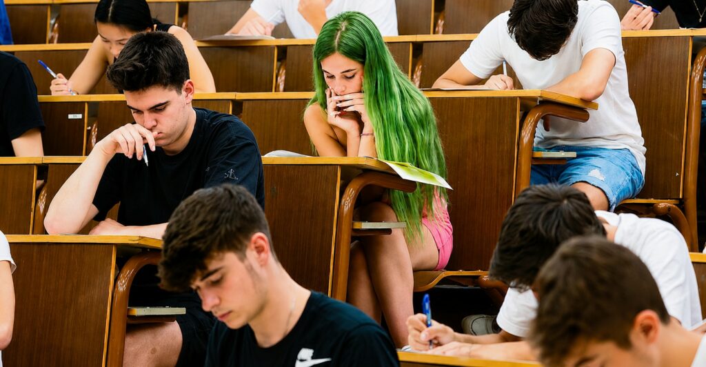 Las matemáticas suspenden en las PAU con la peor nota en una década