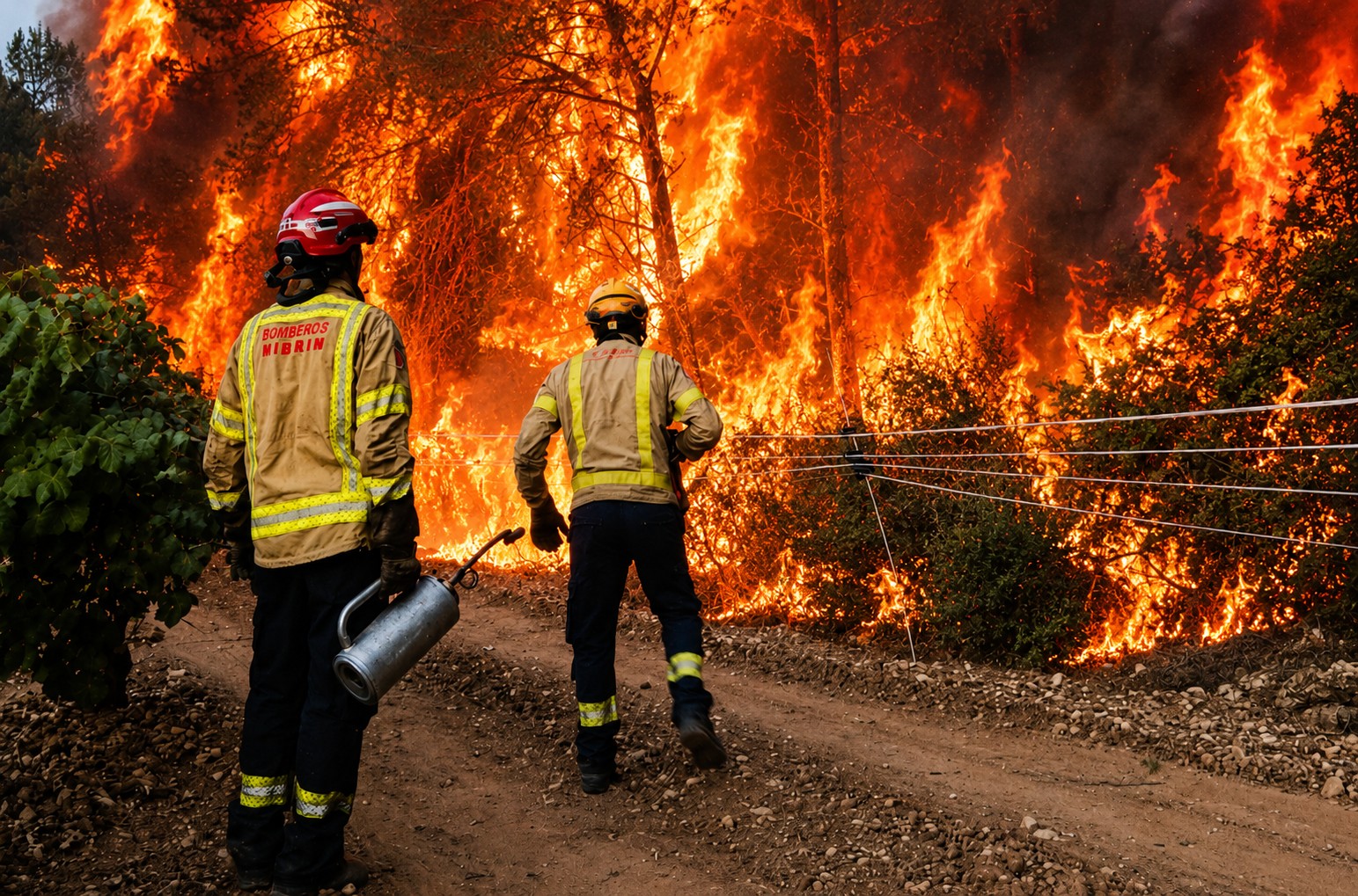 El incendio de Aiguamúrcia obliga a evacuar varios núcleos y confina a 2.500 personas
