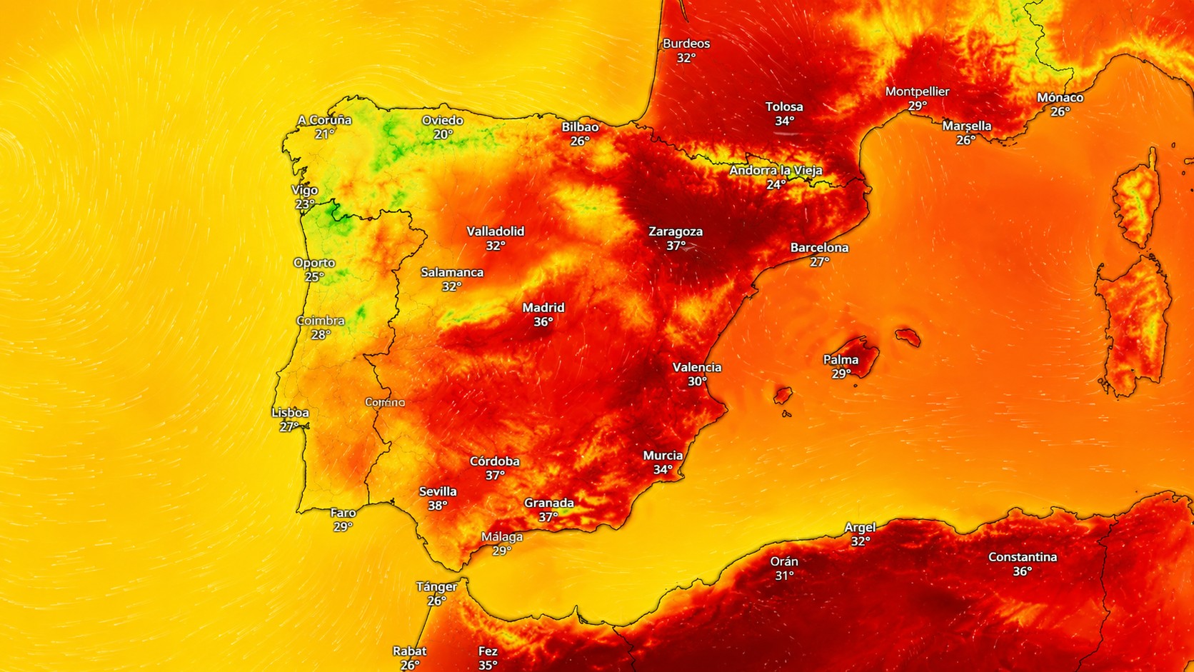 La ola de calor deja más de mil muertes asociadas a las altas temperaturas en el junio más extremo registrado en España